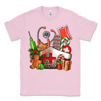 Bubblegum Pink nurse  and christmas Classic Tee - AdoDesignShop