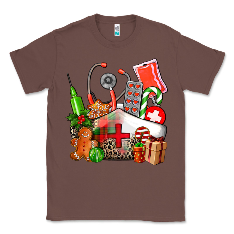 Nurse  And Christmas Classic Tee by AdoDesignShop | Teevron