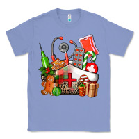 Colony Blue nurse  and christmas Classic Tee - AdoDesignShop