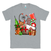 Heather Grey nurse  and christmas Classic Tee - AdoDesignShop