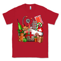 Red nurse  and christmas Classic Tee - AdoDesignShop