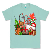 Seafoam nurse  and christmas Classic Tee - AdoDesignShop
