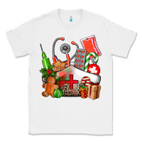 White nurse  and christmas Classic Tee - AdoDesignShop