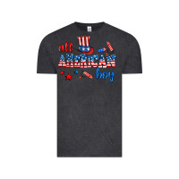Vintage Black all american boy Vintage Tee - AdoDesignShop