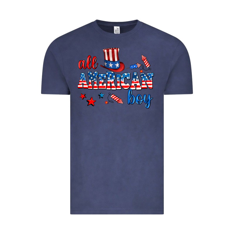All American Boy Vintage Tee by AdoDesignShop | Teevron