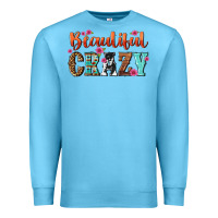 Ocean Blue beautiful crazy Premium Sweatshirt - NancyCooperArtShop