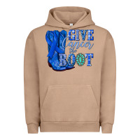 Pigment Burro give cancer the boot colon cancer blue ribbon nca Urban Hoodie - NancyCooperArtShop