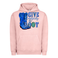 Pigment Salmon give cancer the boot colon cancer blue ribbon nca Urban Hoodie - NancyCooperArtShop