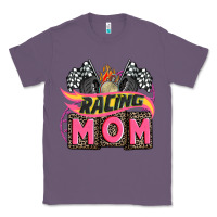 Lavender racing mom with racing oto equipment Classic Tee - AdoDesignShop