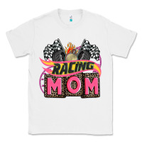 White racing mom with racing oto equipment Classic Tee - AdoDesignShop