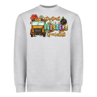 Heather Grey Student Delivery Specialist Heavyweight Sweatshirt - CowhideDigitalArt