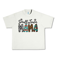 Pistachio small town mama Urban Heavy Tee - CowhideDigitalArt