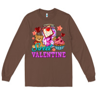 Chestnut sweet valentine Long Sleeve Tee - AdoDesignShop
