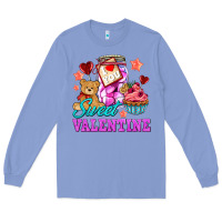 Colony Blue sweet valentine Long Sleeve Tee - AdoDesignShop