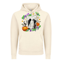 Vintage Artic My Cat Is My Boo Vintage Hoodie - texasbilliewilder