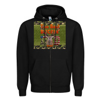 Black Best Bucking Dad Ever Zipper Hoodie - LillyAllenDesigns