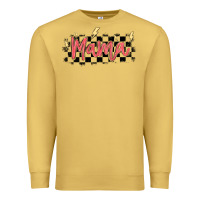 Antique Gold checkered mama Premium Sweatshirt - MaliasSmallBusiness