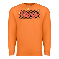 Carrot checkered mama Premium Sweatshirt - MaliasSmallBusiness