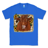 True Royal red angus cowhide sunflower Classic Tee - JahusDesignShop