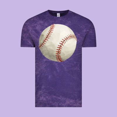 Baseball Fa Element Vintage Tee Designed By Fadigitalartstudio
