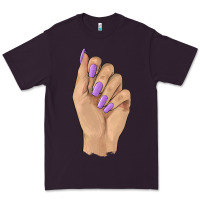 Plum nail Premium Tee - BarkalooDesign