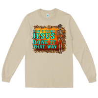 Mushroom don't jesus done it that way western skeleton Long Sleeve Tee - Artiststas