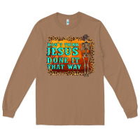 Toasted Coconut don't jesus done it that way western skeleton Long Sleeve Tee - Artiststas