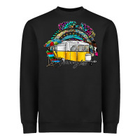 Black camp more worry less Heavyweight Sweatshirt - SublimationCraftShop