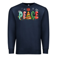 Navy peace Premium Sweatshirt - MaliasSmallBusiness