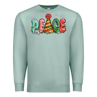 Seafoam peace Premium Sweatshirt - MaliasSmallBusiness