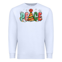 White peace Premium Sweatshirt - MaliasSmallBusiness
