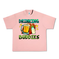 Salmon drinking buddies with baby bottle and beer Urban Heavy Tee - HRA Design Shop