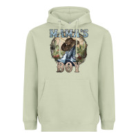 Matcha mamas boy western cowboy boots cactus Heavyweight Hoodie - NancyCooperArtShop