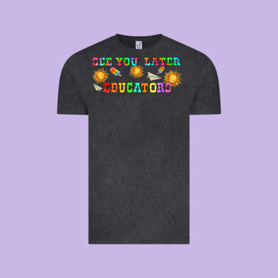 See You Later Educators  Libbey Glass Vintage Tee Designed By Hra Design Shop