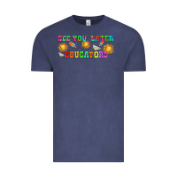 Vintage Denim see you later educators  libbey glass Vintage Tee - HRA Design Shop