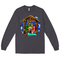 Smoke jesus and mary with god Long Sleeve Tee - AdoDesignShop