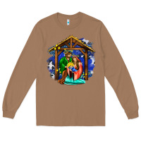 Toasted Coconut jesus and mary with god Long Sleeve Tee - AdoDesignShop