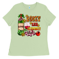 Matcha boozy and schmoozy Ladies Tee - AdoDesignShop