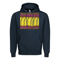 Navy mardi gras bead leopard Zipper Hoodie - BarkalooDesign