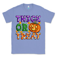 Colony Blue Thick Or Treat Classic Tee - Artiststas