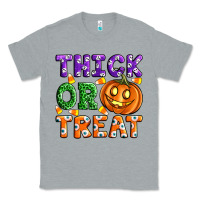 Heather Grey Thick Or Treat Classic Tee - Artiststas