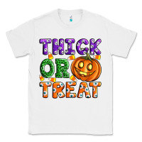 White Thick Or Treat Classic Tee - Artiststas