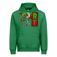 Emerald Christmas Character Nurse Urban Hoodie - NancyCooperArtShop