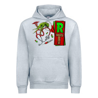 Heather Grey Christmas Character Nurse Urban Hoodie - NancyCooperArtShop