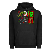 Pigment Black Christmas Character Nurse Urban Hoodie - NancyCooperArtShop