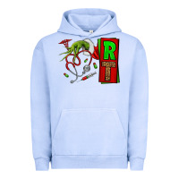 Pigment Grape Ice Christmas Character Nurse Urban Hoodie - NancyCooperArtShop