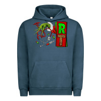 Pigment Midnight Navy Christmas Character Nurse Urban Hoodie - NancyCooperArtShop