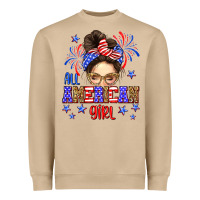 All American Girl Heavyweight Sweatshirt | Teevron