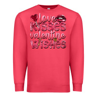 Cardinal love kisses valentine wishes Premium Sweatshirt - NancyCooperArtShop