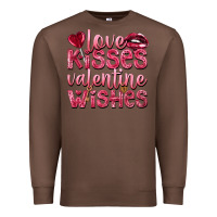 Chestnut love kisses valentine wishes Premium Sweatshirt - NancyCooperArtShop